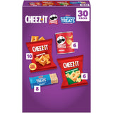 Cheez-It, Pringles & Rice Krispies Treats Variety Snack Pack – Housewarming Gift Basket Stuffer for New Neighbors, 30 Count
