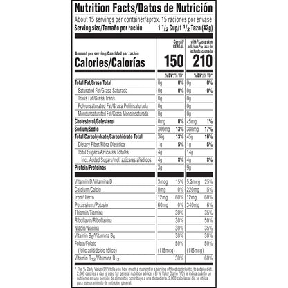 Kellogg's Corn Flakes Cereal – Clean Pantry Essential with No Artificial Additives, 24oz