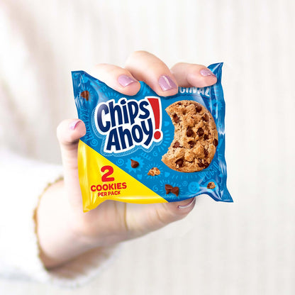 Kids Cookie Snack Variety Pack with OREO, CHIPS AHOY! & Nutter Butter – Pre-Portioned Lunch Box Treats, 56 Packs of 2
