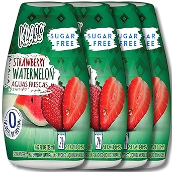 Klass Aguas Frescas Cucumber Limeade – Contactless Squeeze Water Flavoring for Children and Sugar Free Family Hydration