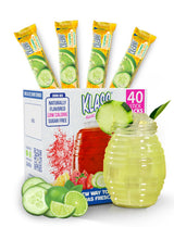 Klass Aguas Frescas Cucumber Limeade – Parent-Approved Hydration for Kids' Lunch Bags, Real Fruit Agua Fresca Flavor