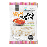 Unha's Korean Garaetteok Rice Cakes – 21.16 oz Pre-Portioned Tteokbokki Base for a Less-Is-More Kitchen