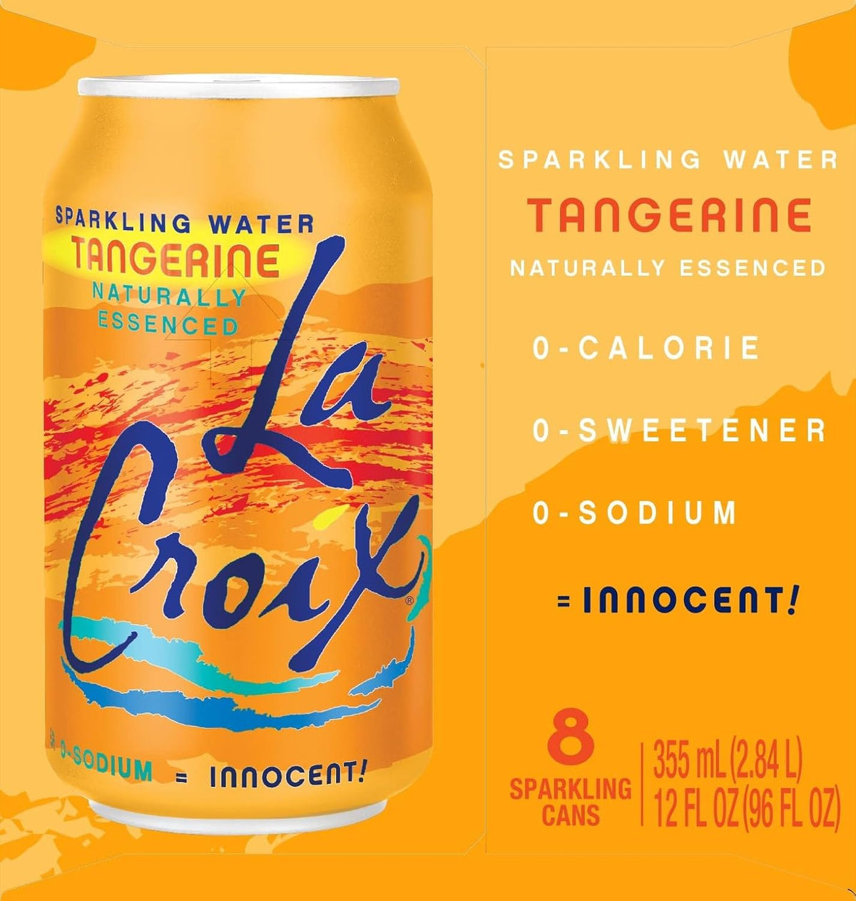 La Croix Sparkling Water Strawberry Peach – Lightweight Aluminum Can for Camping Coolers