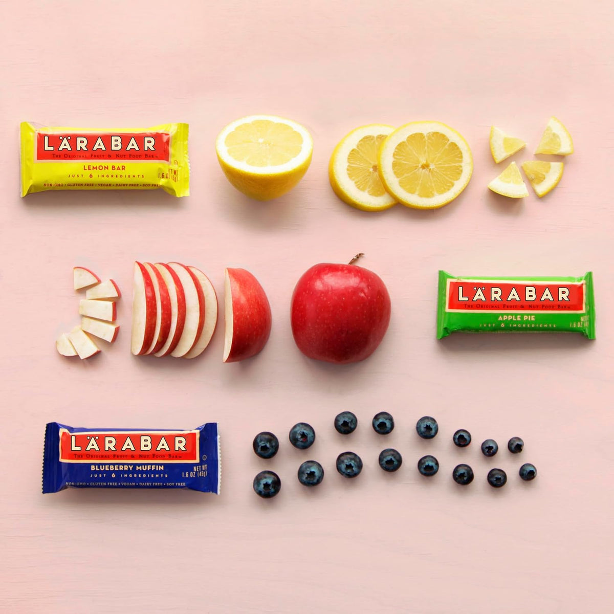 Larabar Fruit & Nut Bar Variety Pack – Clean-Ingredient Pantry Snack for Mindful Eating