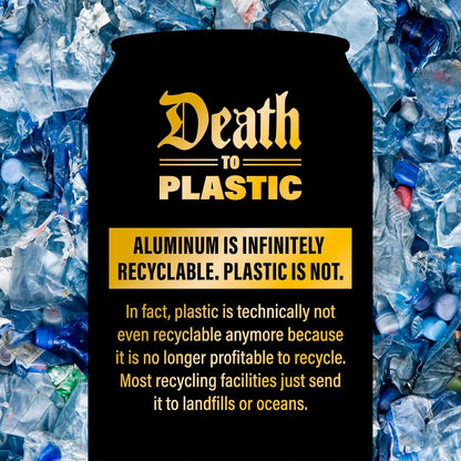 Liquid Death Still Mountain Water – Office-Ready Tallboy Cans to Replace Plastic Bottles at the Workstation