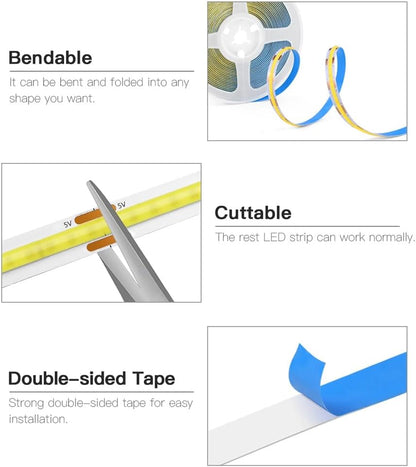 Luminara Dimmable Light Strip – Valentine's Day Gift Idea for Her Bedroom Upgrade