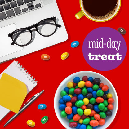 M&M'S Peanut Candy 38-Ounce Bulk Pack – After-School Snack and Birthday Party Favor for Kids