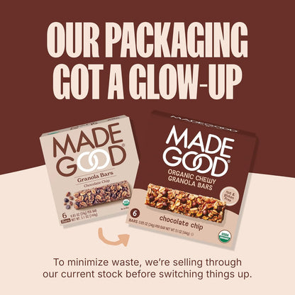 MadeGood Granola Bars – Healthy Variety Pack Gift Basket for New Parents, 40 Individually Wrapped Bars
