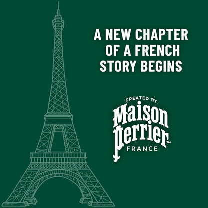 Maison Perrier Ultimate Sparkling Water, 16.9 Fl Oz Bottles for the Travel Tote, 12 Count