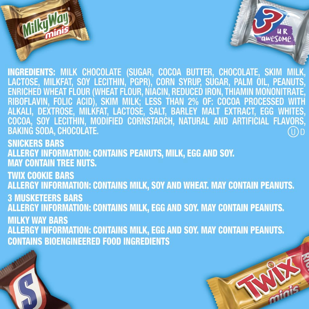 MARS Assorted Chocolate Mix – Halloween Trick-or-Treat Bowls, School Celebration Rewards, and Kid Playdate Treats