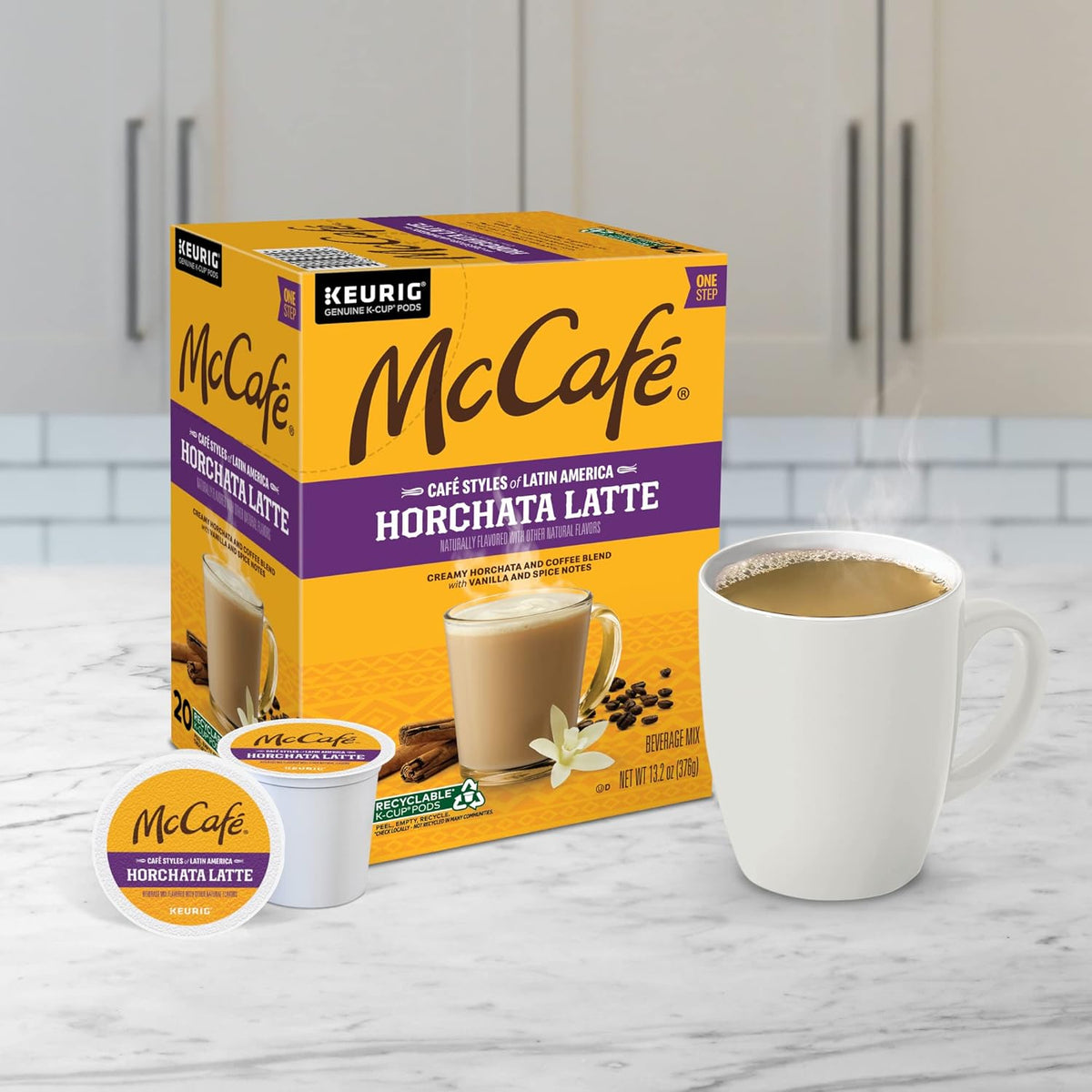 McCafe Dulce de Leche Latte Single Serve Pods for Sophisticated Hosting and Elevated Tasting Moments