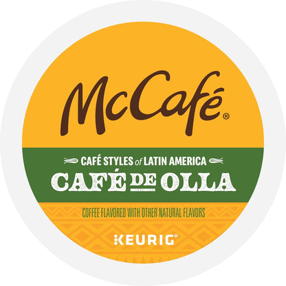 McCafe Latin America Cafe de Olla K-Cups – Small Office Break Room Pantry Staple, Dark Roast
