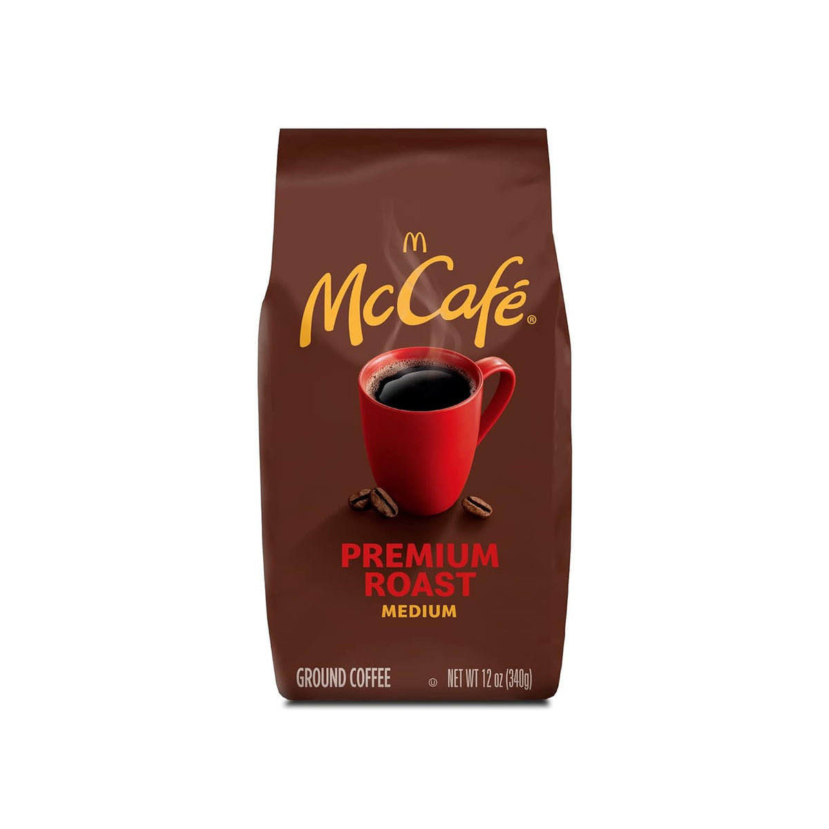 McCafe Premium Roast Medium Roast Ground Coffee as a Holiday Gift for the Everyday Coffee Drinker, 12 oz Bag
