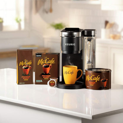 McCafe Premium Roast Medium Roast Ground Coffee as a Holiday Gift for the Everyday Coffee Drinker, 12 oz Bag