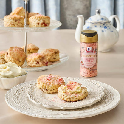 McCormick Bridgerton Finishing Sugar – Premium Garden Party Garnish for High-End Desserts and Signature Cocktails