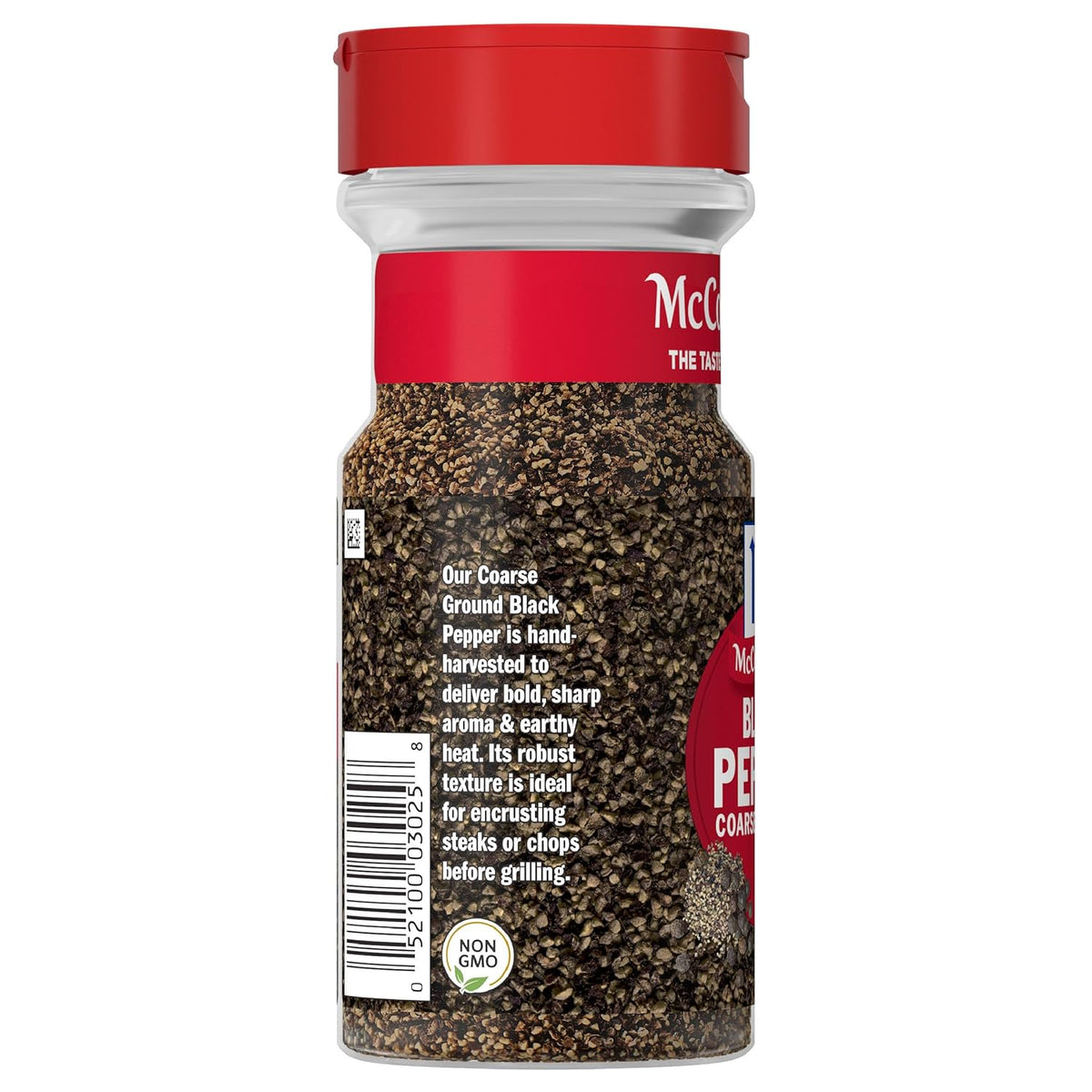 McCormick Coarse Ground Black Pepper – Streamlined FlavorSealed Bottle for Simple, Refined Home Cooking
