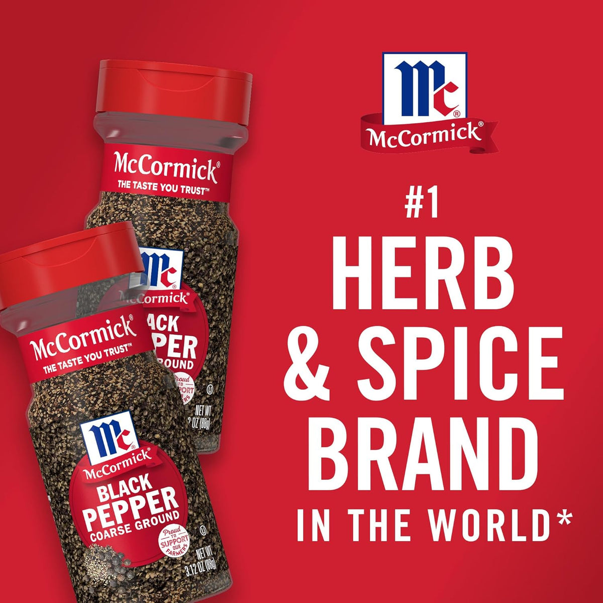 McCormick Coarse Ground Black Pepper – Streamlined FlavorSealed Bottle for Simple, Refined Home Cooking