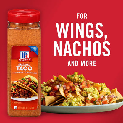 McCormick Culinary Taco Seasoning Mix 24 oz – Premium Restaurant-Grade Mexican Spice Blend for Elevated Menu Offerings