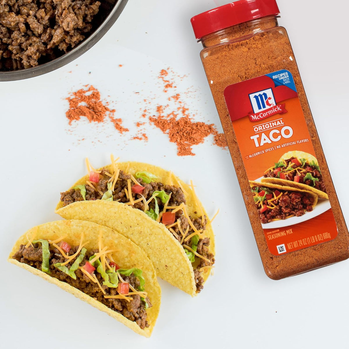 McCormick Culinary Taco Seasoning Mix 24 oz – Premium Restaurant-Grade Mexican Spice Blend for Elevated Menu Offerings