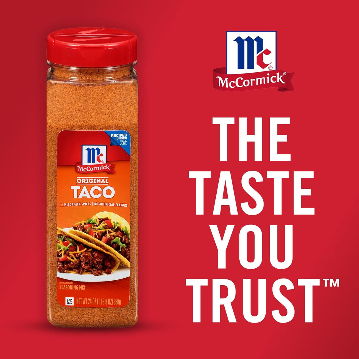 McCormick Culinary Taco Seasoning Mix 24 oz – Premium Restaurant-Grade Mexican Spice Blend for Elevated Menu Offerings