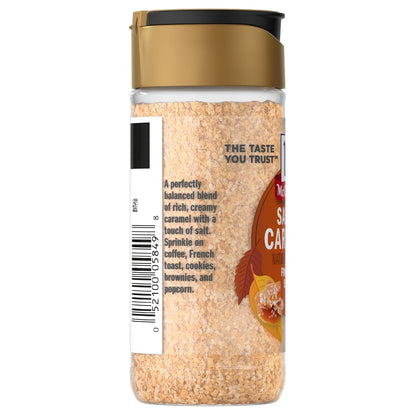 McCormick Finishing Sugar, Salted Caramel Signature Series – Premium Caramel Sea Salt Sugar for Curated Gift Baskets and Cheese Boards