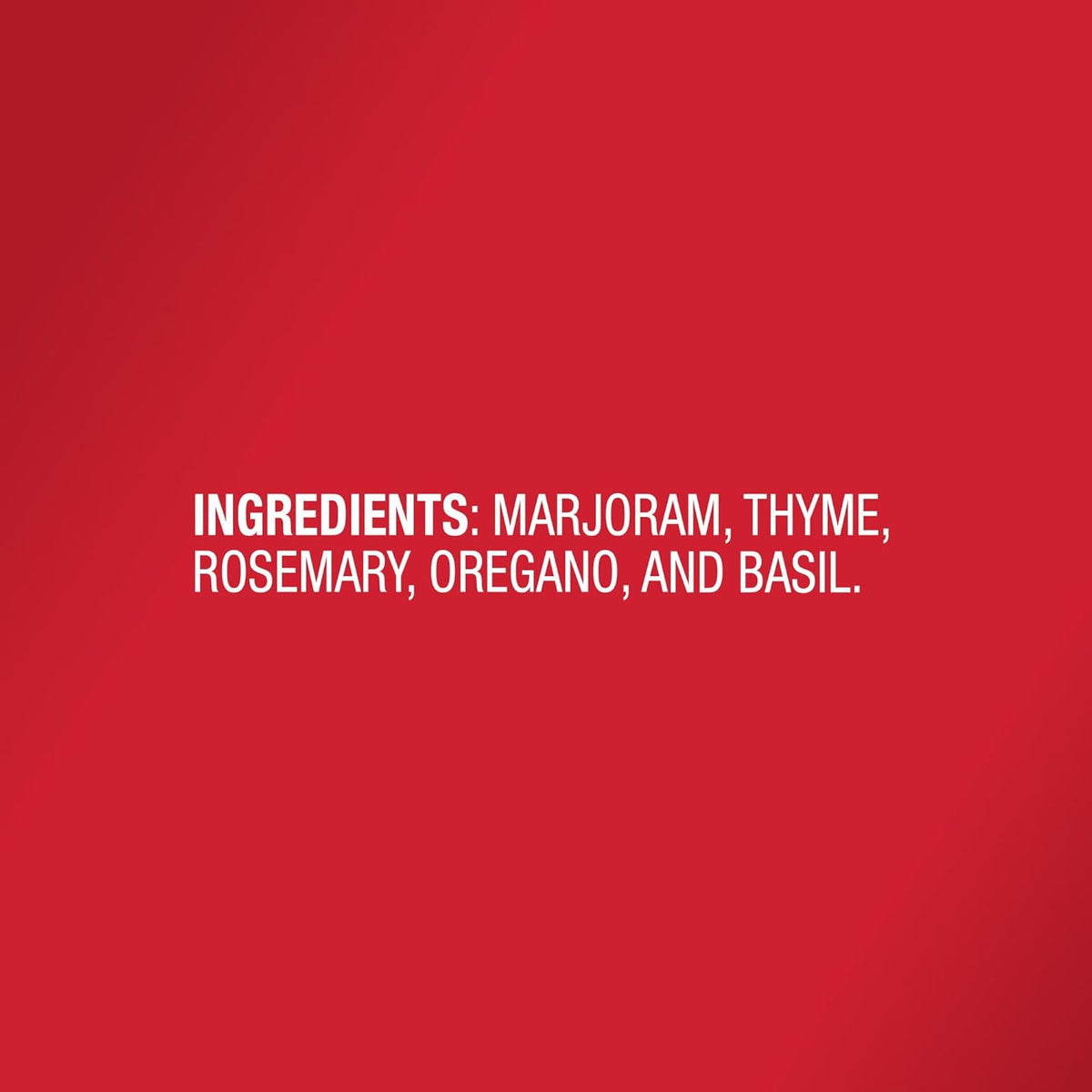 McCormick Italian Seasoning – Effortless Italian Taste Without the Spice Rack, 6.25 oz Multi-Herb Blend
