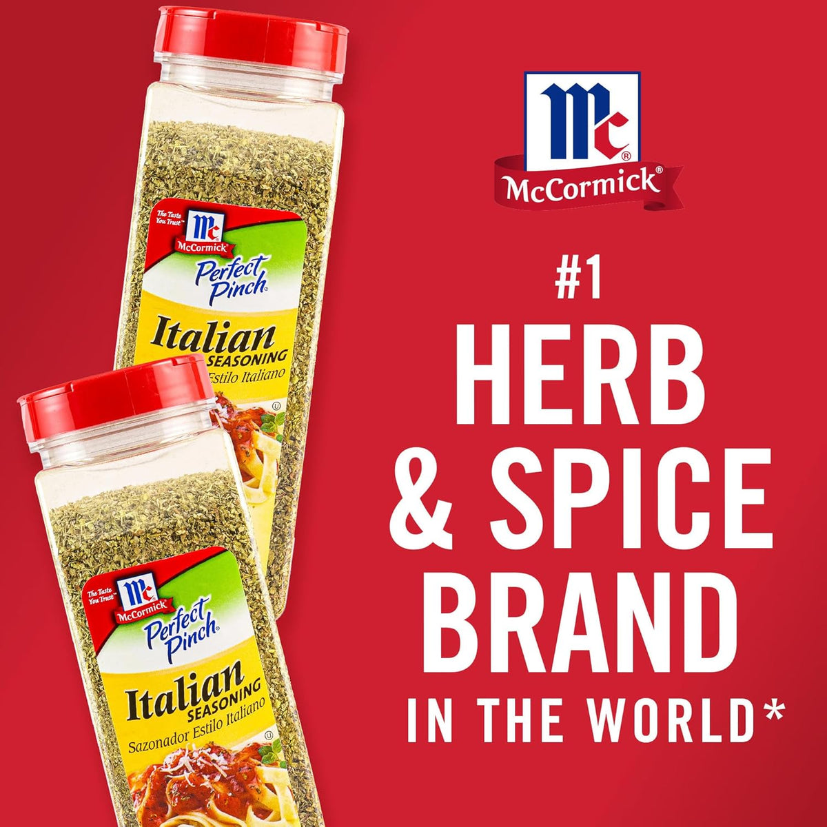 McCormick Italian Seasoning – Effortless Italian Taste Without the Spice Rack, 6.25 oz Multi-Herb Blend