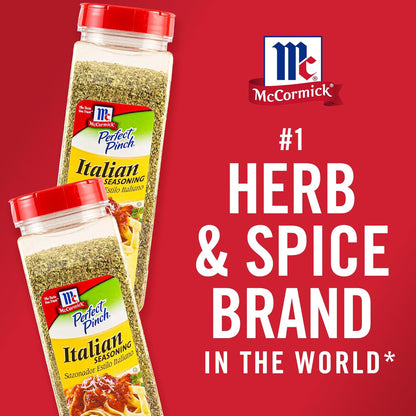 McCormick Italian Seasoning – Effortless Italian Taste Without the Spice Rack, 6.25 oz Multi-Herb Blend