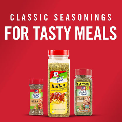 McCormick Italian Seasoning – Effortless Italian Taste Without the Spice Rack, 6.25 oz Multi-Herb Blend