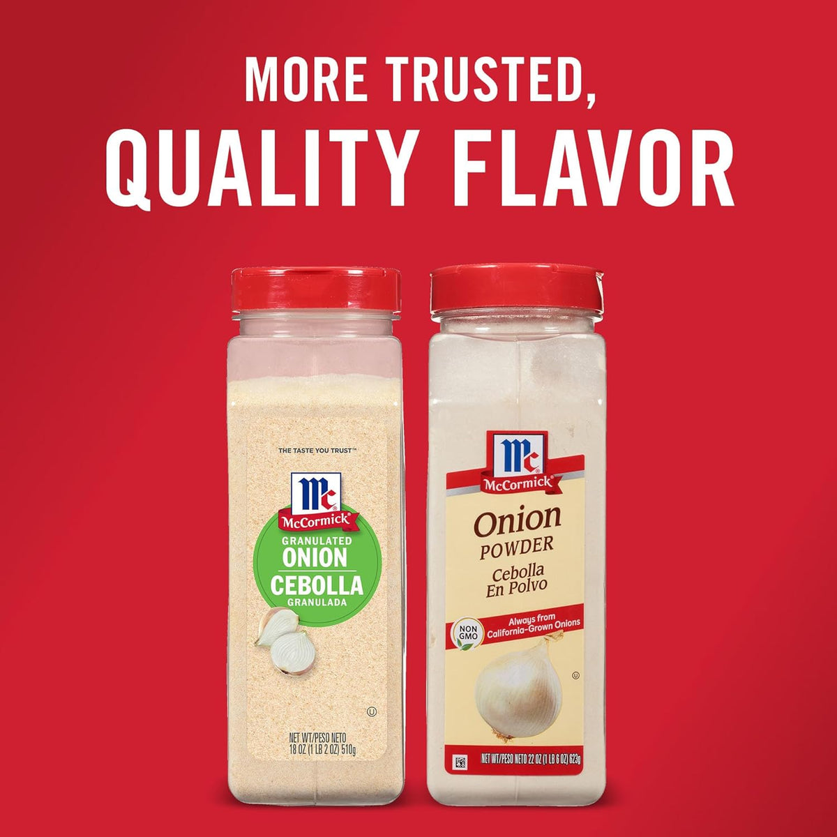 McCormick Onion Powder 7.62 oz – Quick Stovetop Seasoning for Family Dinners