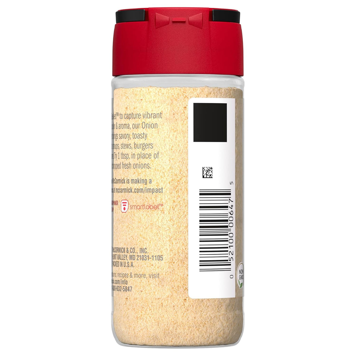 McCormick Onion Powder – Single-Ingredient Spice for Clutter-Free Pantry