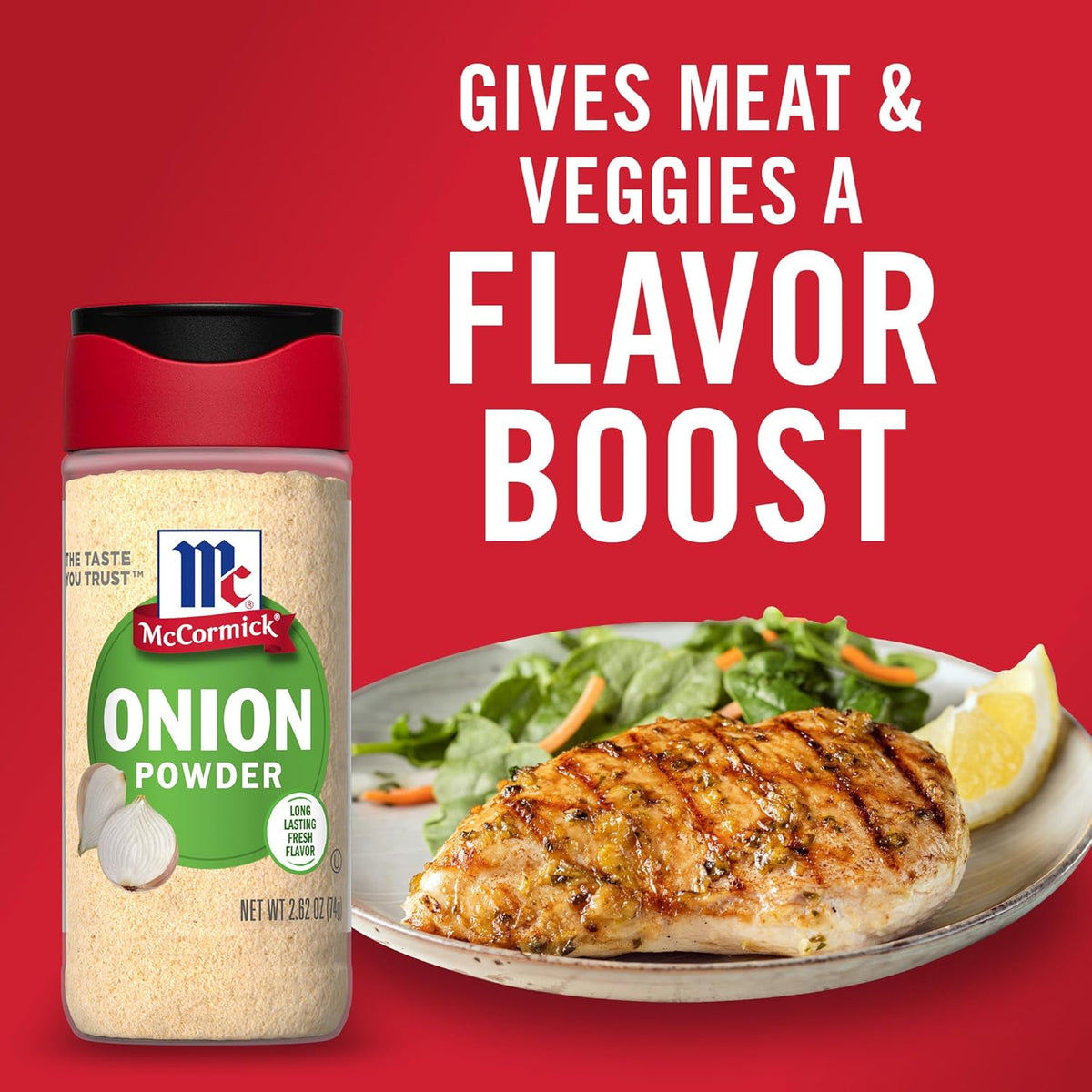 McCormick Onion Powder – Single-Ingredient Spice for Clutter-Free Pantry