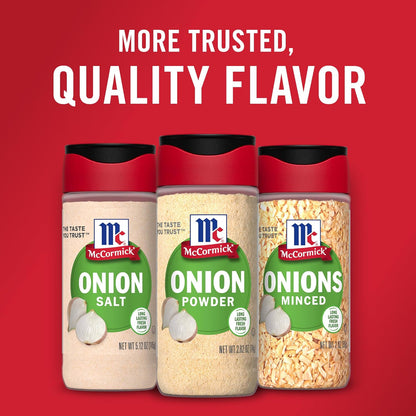 McCormick Onion Powder – Single-Ingredient Spice for Clutter-Free Pantry
