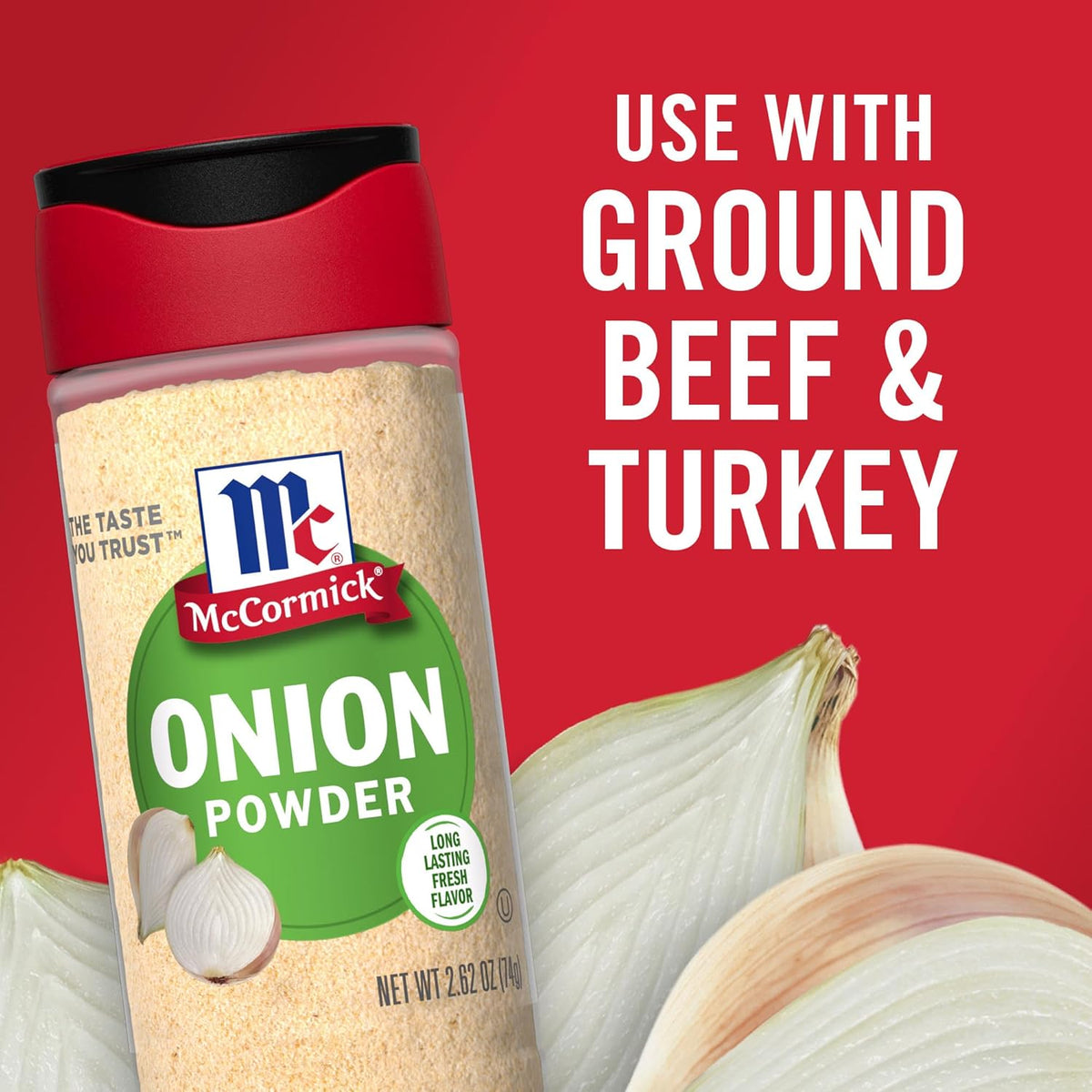 McCormick Onion Powder – Single-Ingredient Spice for Clutter-Free Pantry