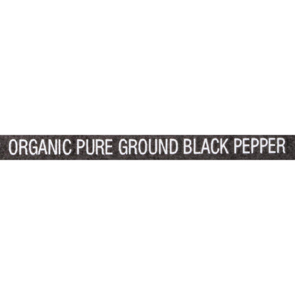 McCormick Organic Black Pepper – Sleek Pantry Counter Staple for Styled Kitchen Spaces, 12 oz