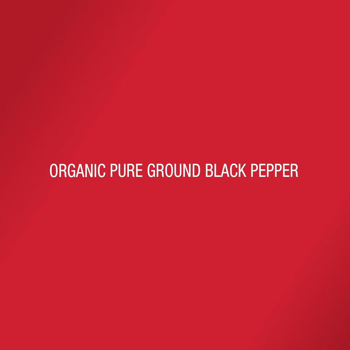 McCormick Organic Black Pepper – Sleek Pantry Counter Staple for Styled Kitchen Spaces, 12 oz