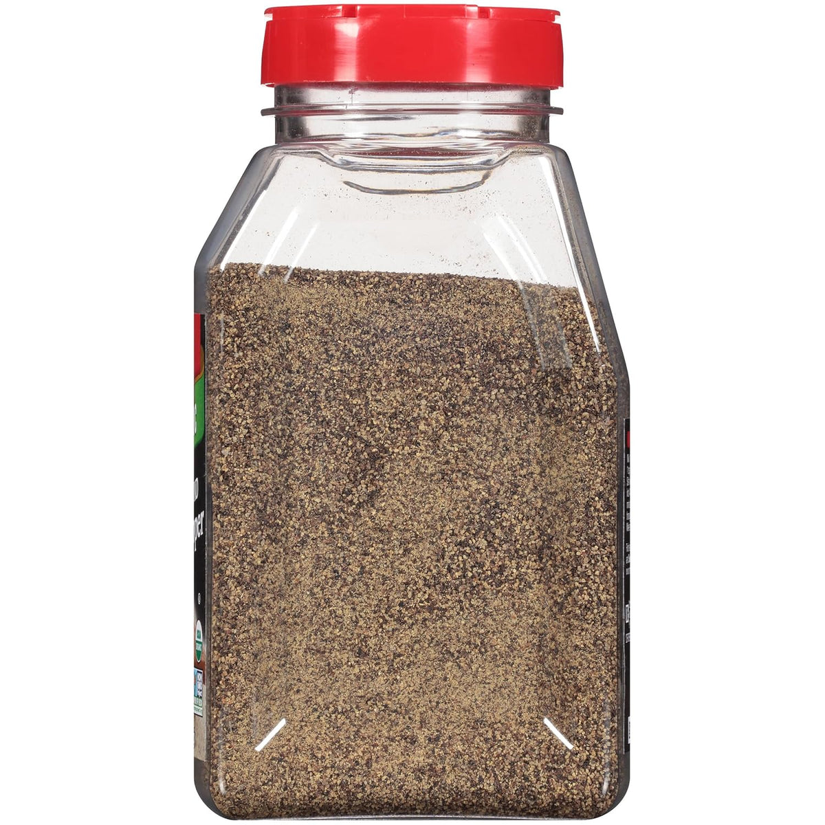 McCormick Organic Black Pepper – Sleek Pantry Counter Staple for Styled Kitchen Spaces, 12 oz