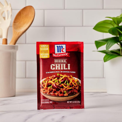 McCormick Original Chili Seasoning Mix for Tailgate Cook-Offs, Award-Winning Flavor