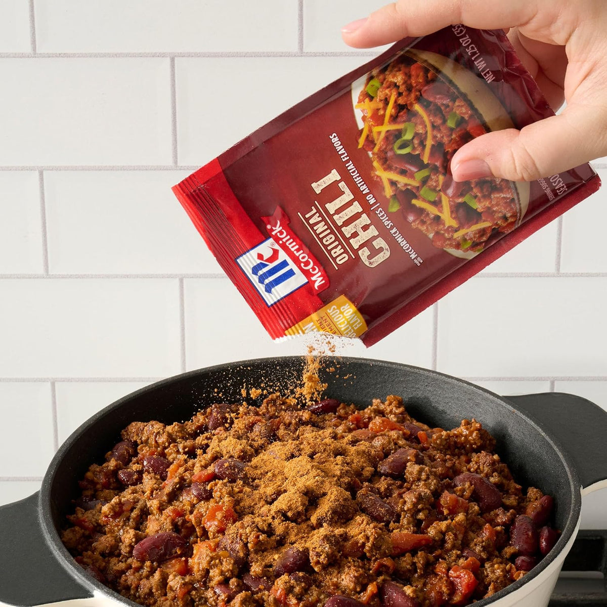 McCormick Original Chili Seasoning Mix for Tailgate Cook-Offs, Award-Winning Flavor