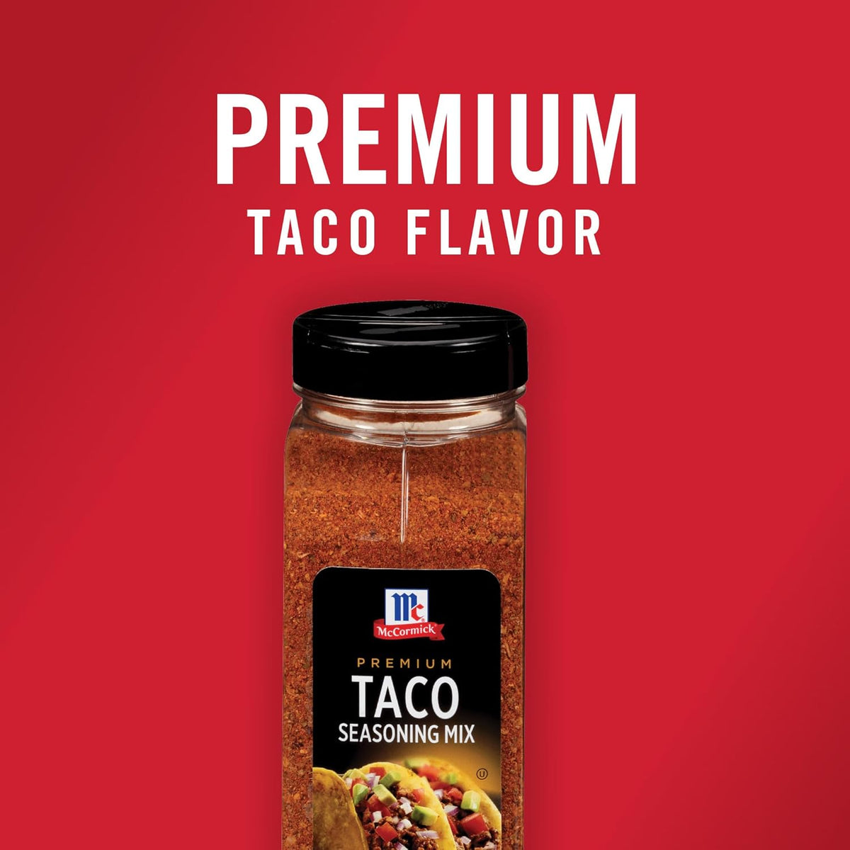 McCormick Premium Taco Seasoning Mix, 24 oz – Versatile Southwest Spice for the Home Kitchen