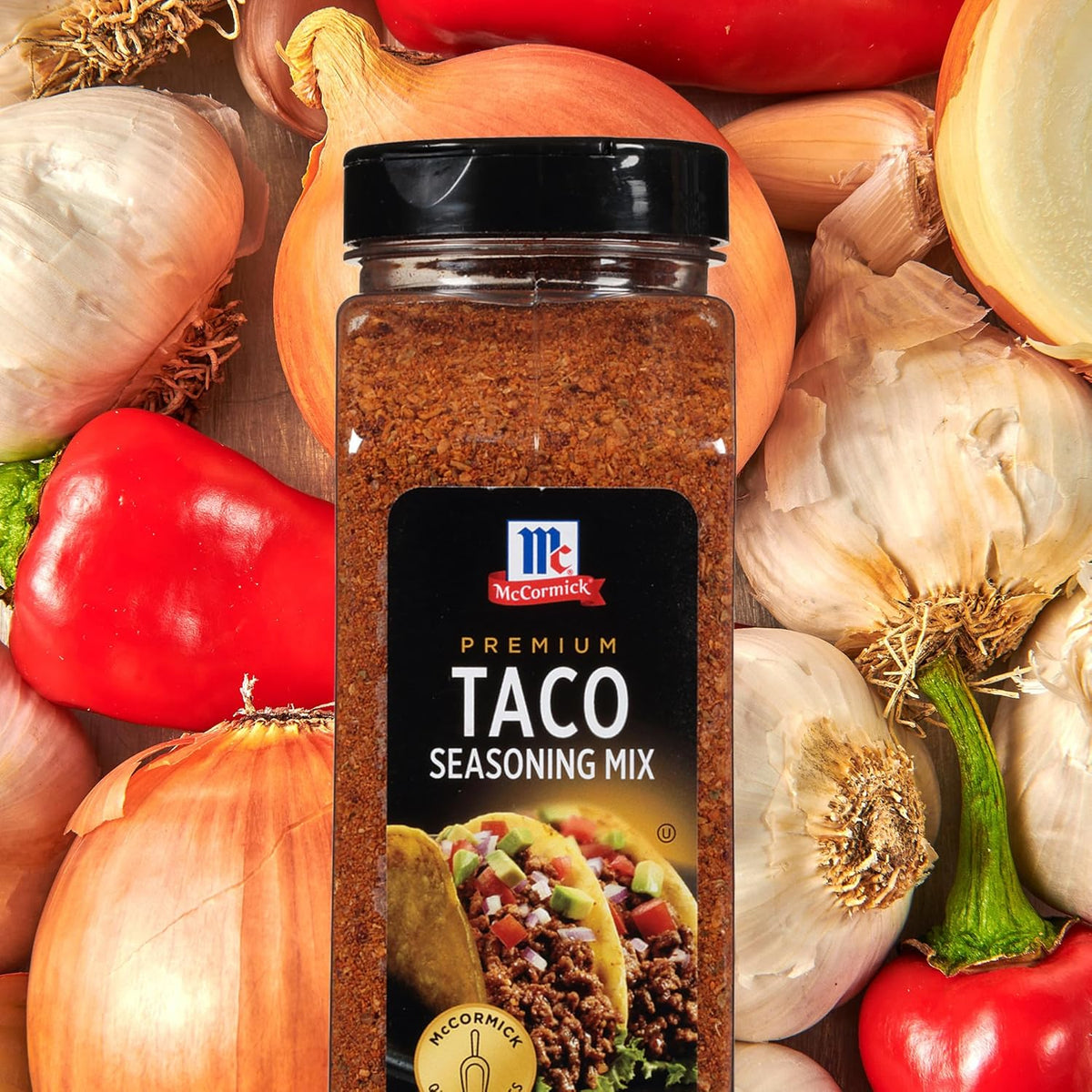 McCormick Premium Taco Seasoning Mix, 24 oz – Versatile Southwest Spice for the Home Kitchen