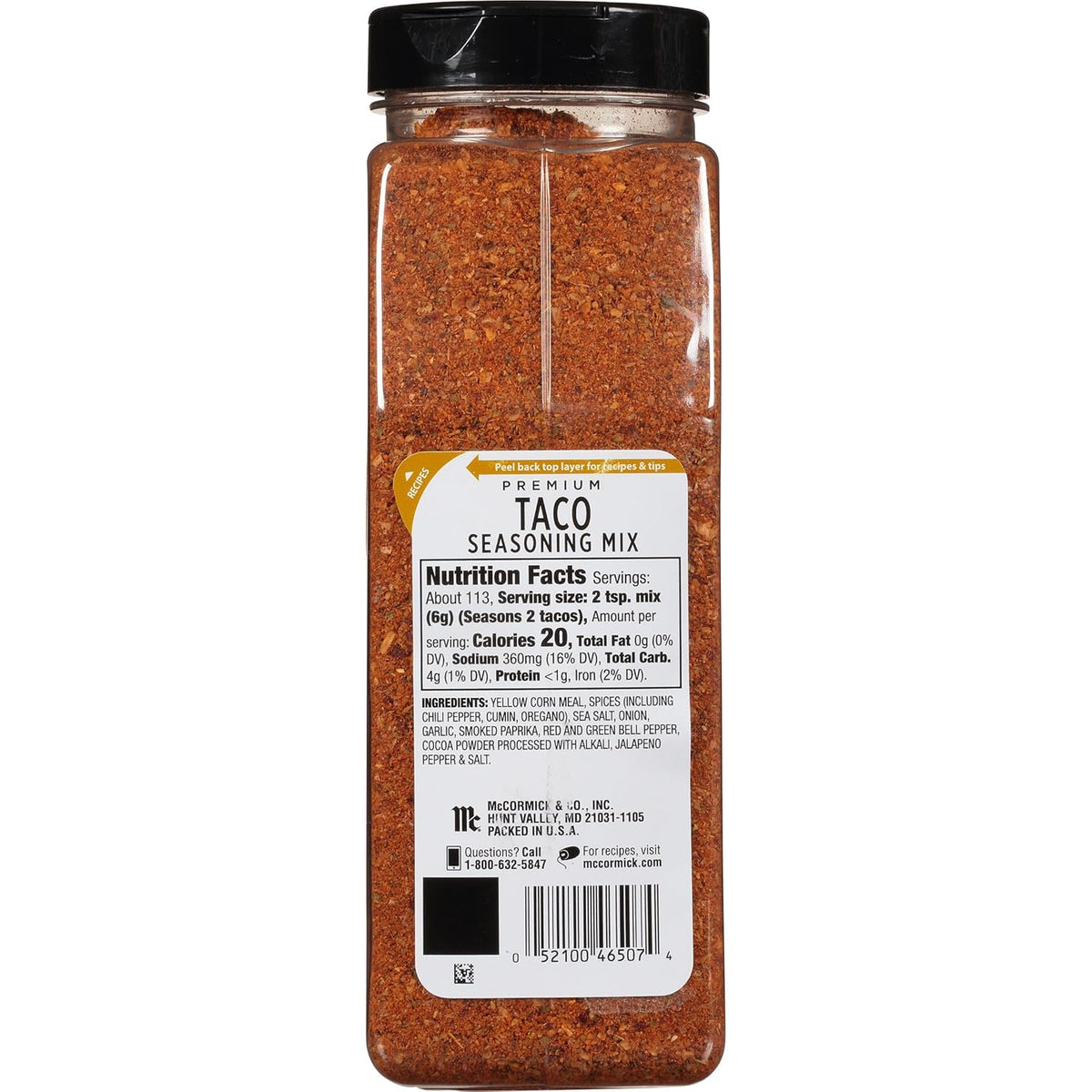McCormick Premium Taco Seasoning Mix, 24 oz – Versatile Southwest Spice for the Home Kitchen