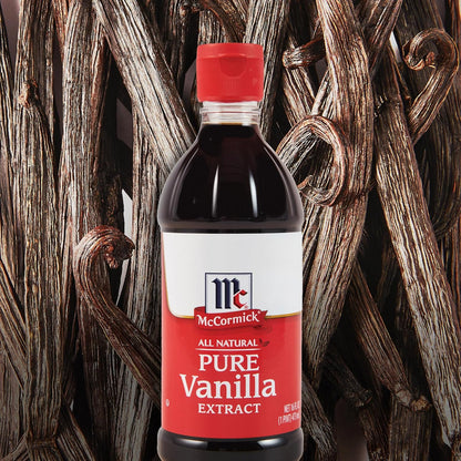 McCormick Pure Vanilla Extract for Family Baking with Kids, Gluten Free and Non-GMO Flavoring for Child-Safe Home Kitchen