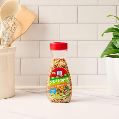 McCormick Salad Toppins Crunchy & Flavorful Guilt-Free Salad Crunch, Low-Calorie Topping for Veggie Meals