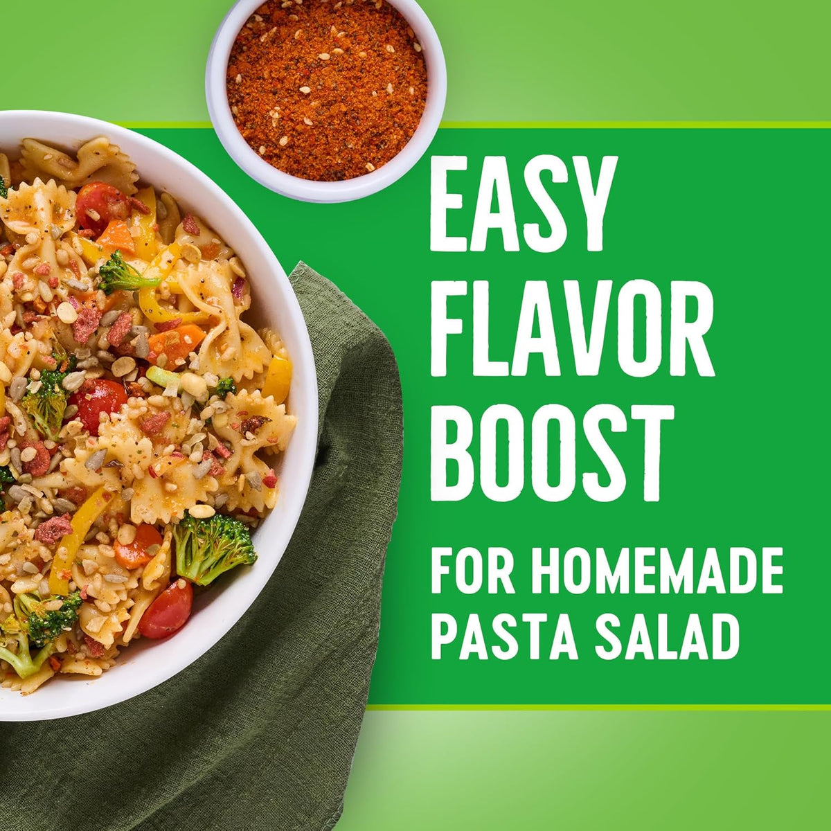 McCormick Salad Toppins Crunchy & Flavorful Guilt-Free Salad Crunch, Low-Calorie Topping for Veggie Meals