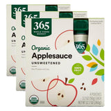 365 by Whole Foods Market Cinnamon Applesauce Pouches – Mindful Snack Drawer Essential for Whole Foods Shoppers