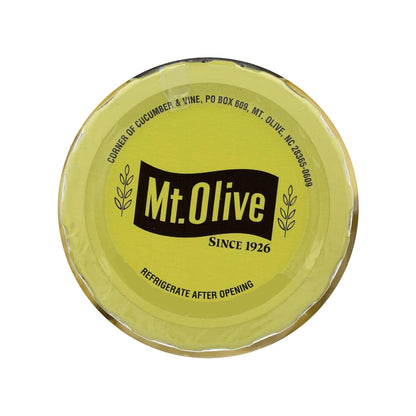 Mount Olive Organic Dill Pickle Slices – Travel-Friendly Condiment for Camping and Tailgates, 16 oz