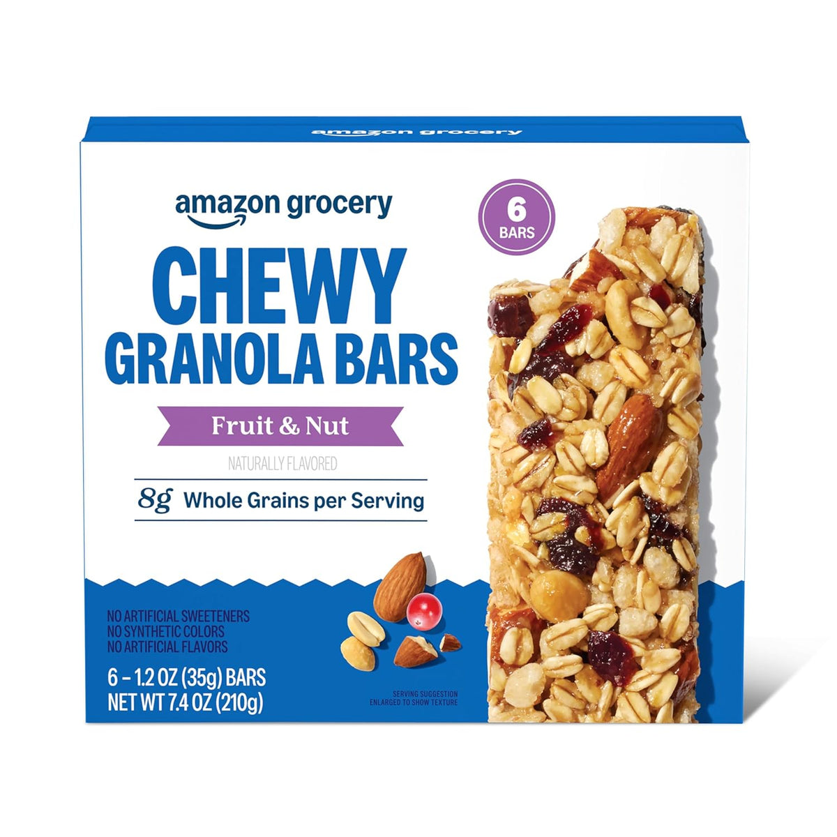 multi-ingredient fruit and nut blend including raisins, cranberries, almonds, peanuts, cashews, and toasted coconut