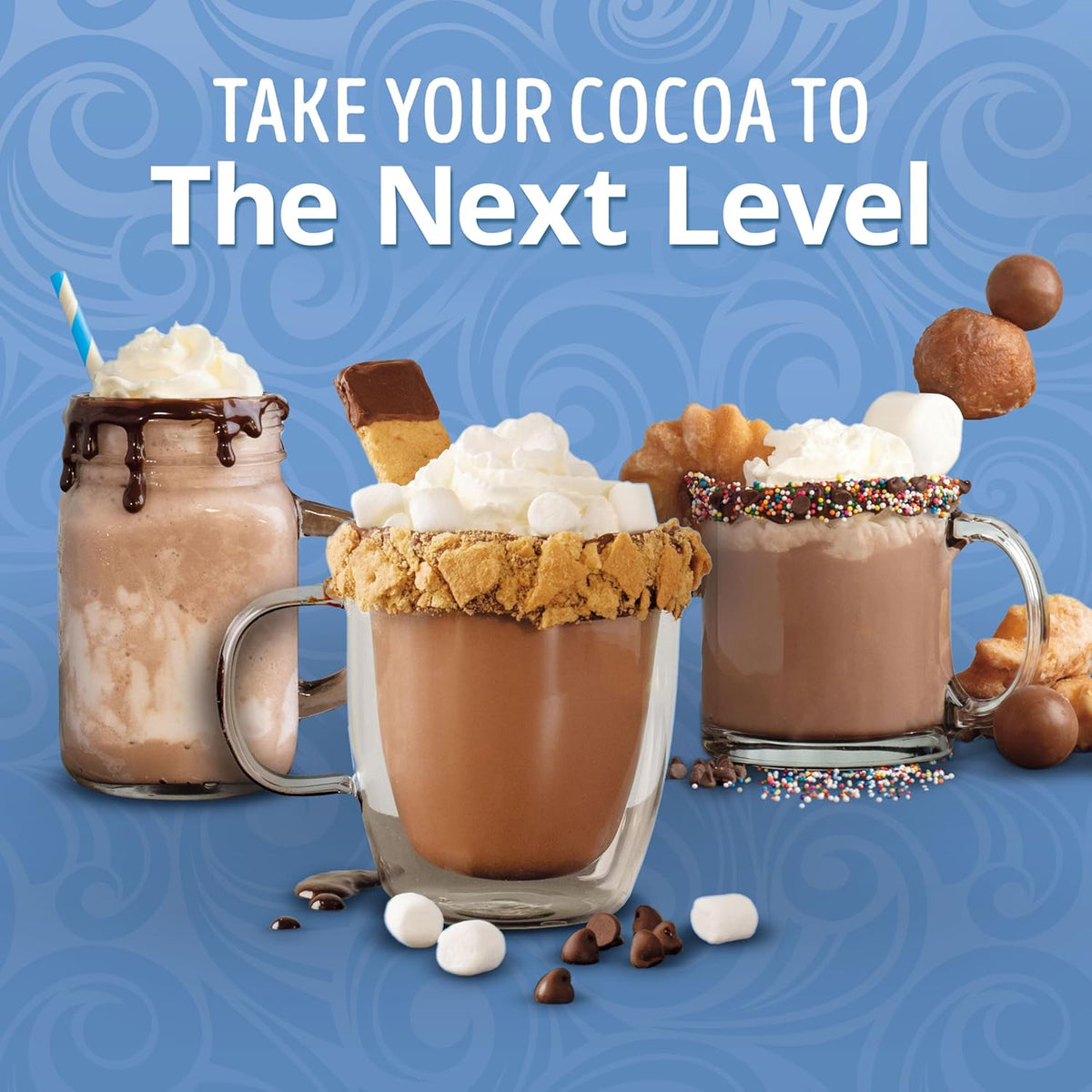 multiple size formats including 1.33 oz (pack of 8) and 38.27 oz bulk canister