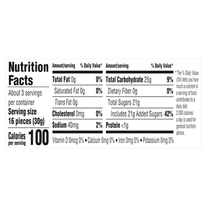Nerds Frosty Gummy Clusters Share Pouch – Christmas Treat for Kids' Holiday Party and Lunchboxes, 3 oz Candy